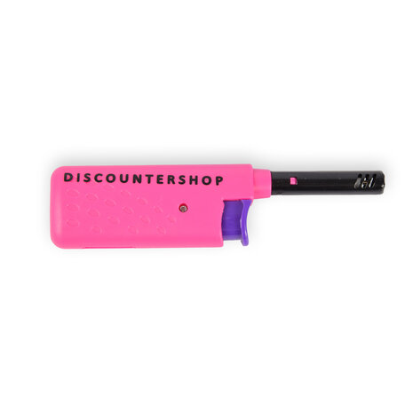 Discountershop Mini Aansteker Set van 2, Navulbaar Paars en Roze 14 x 3 cm voor BBQ, Camping en Outdoor Activiteiten Discountershop Mini Aansteker Set van 2, Navulbaar Paars en Roze 14 x 3 cm voor BBQ, Camping en Outdoor Activiteiten