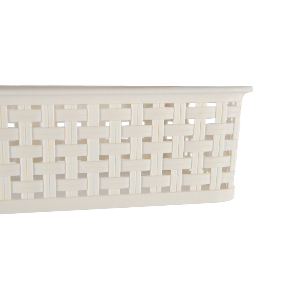 Discountershop 3 Witte Opbergmanden (20cm x 15cm x 6cm): Ideaal voor in Kasten, op Planken en Bureaus. Discountershop 3 Witte Opbergmanden (20cm x 15cm x 6cm): Ideaal voor in Kasten, op Planken en Bureaus.