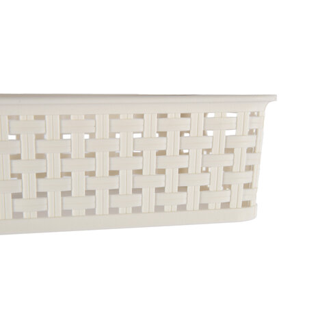 Discountershop 3 Witte Opbergmanden (20cm x 15cm x 6cm): Ideaal voor in Kasten, op Planken en Bureaus. Discountershop 3 Witte Opbergmanden (20cm x 15cm x 6cm): Ideaal voor in Kasten, op Planken en Bureaus.