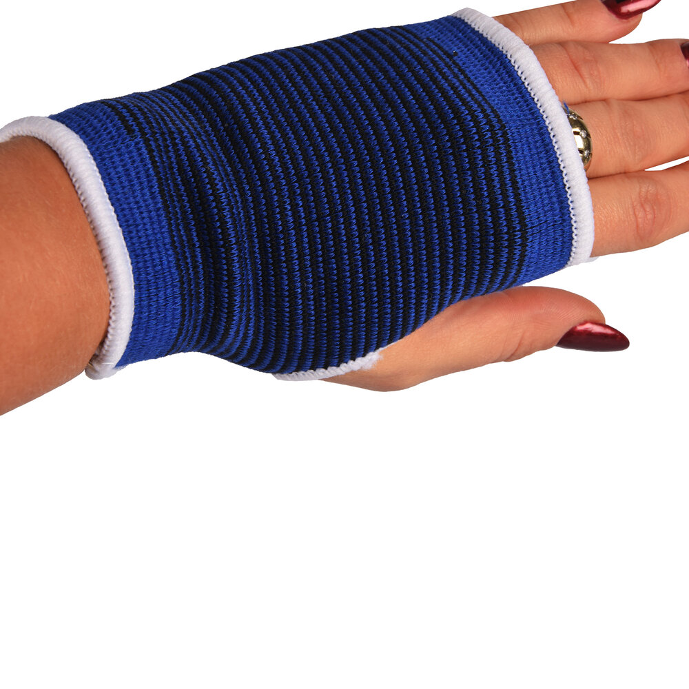 Discountershop Advanced Wrist Bandage and Wrist Brace for Excellent Wrist Support - Blue Sports Brace | Size M | 8.5cm x 13.5cm x 13.5cm