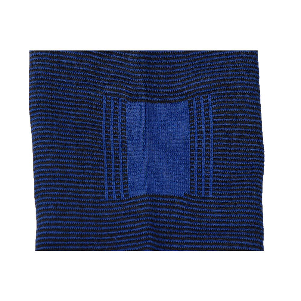 Discountershop Elastieken Knieverband in Blauw | Kniebrace ter ondersteuning bij blessures, artrose en meniscusproblemen | 45gm, 13cm x 22.5cm