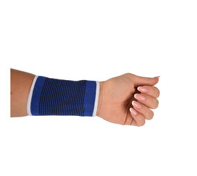 Discountershop Comfortable Blue Wrist Brace - Wrist Support - Wrist Bandage - Wrist Protection - Size M - 8 cm x 11.50 cm Discountershop Comfortable Blue Wrist Brace - Wrist Support - Wrist Bandage - Wrist Protection - Size M - 8 cm x 11.50 cm