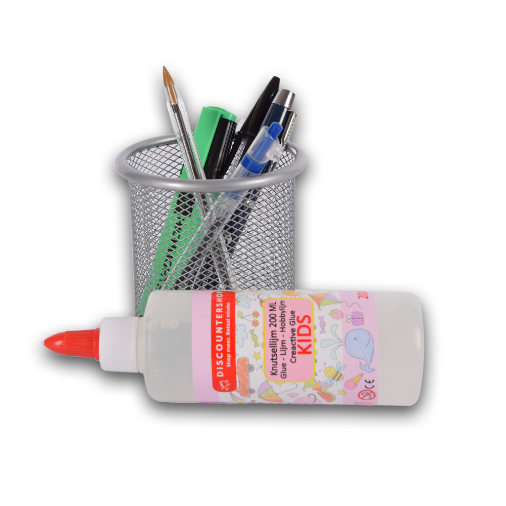 Discountershop Craft Glue 200ml School Glue, Slime Glue & Craft Glue | Washable ideal for making slime Clear craft glue - All purpose glue - Glue - Kinderglue - Crafts Discountershop Craft Glue 200ml School Glue, Slime Glue & Craft Glue | Washable ideal for making slime Clear craft glue - All purpose glue - Glue - Kinderglue - Crafts