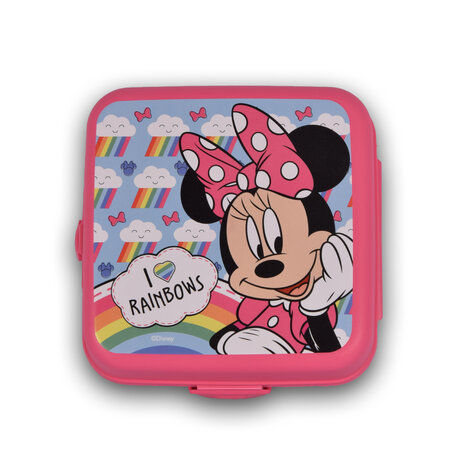 Disney Broodtrommel| Brooddoos | voor Meisjes | BPA Vrij | 1.5 liter | Met 3-Vakken | Roze | Lunchtrommel | 14cm*8cm*14cm Disney Broodtrommel| Brooddoos | voor Meisjes | BPA Vrij | 1.5 liter | Met 3-Vakken | Roze | Lunchtrommel | 14cm*8cm*14cm