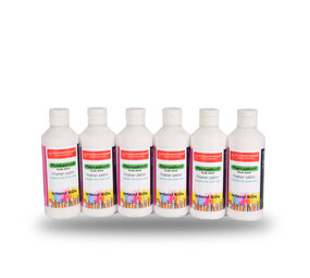 Discountershop Poster Paint Set of 6 White | Water-Based Bright & Opaque Colors | 250 ml Each Bottle | Highly Pigmented and Lightfast for Artists Painters | 5cm Wide | 16cm High Discountershop Poster Paint Set of 6 White | Water-Based Bright & Opaque Colors | 250 ml Each Bottle | Highly Pigmented and Lightfast for Artists Painters | 5cm Wide | 16cm High