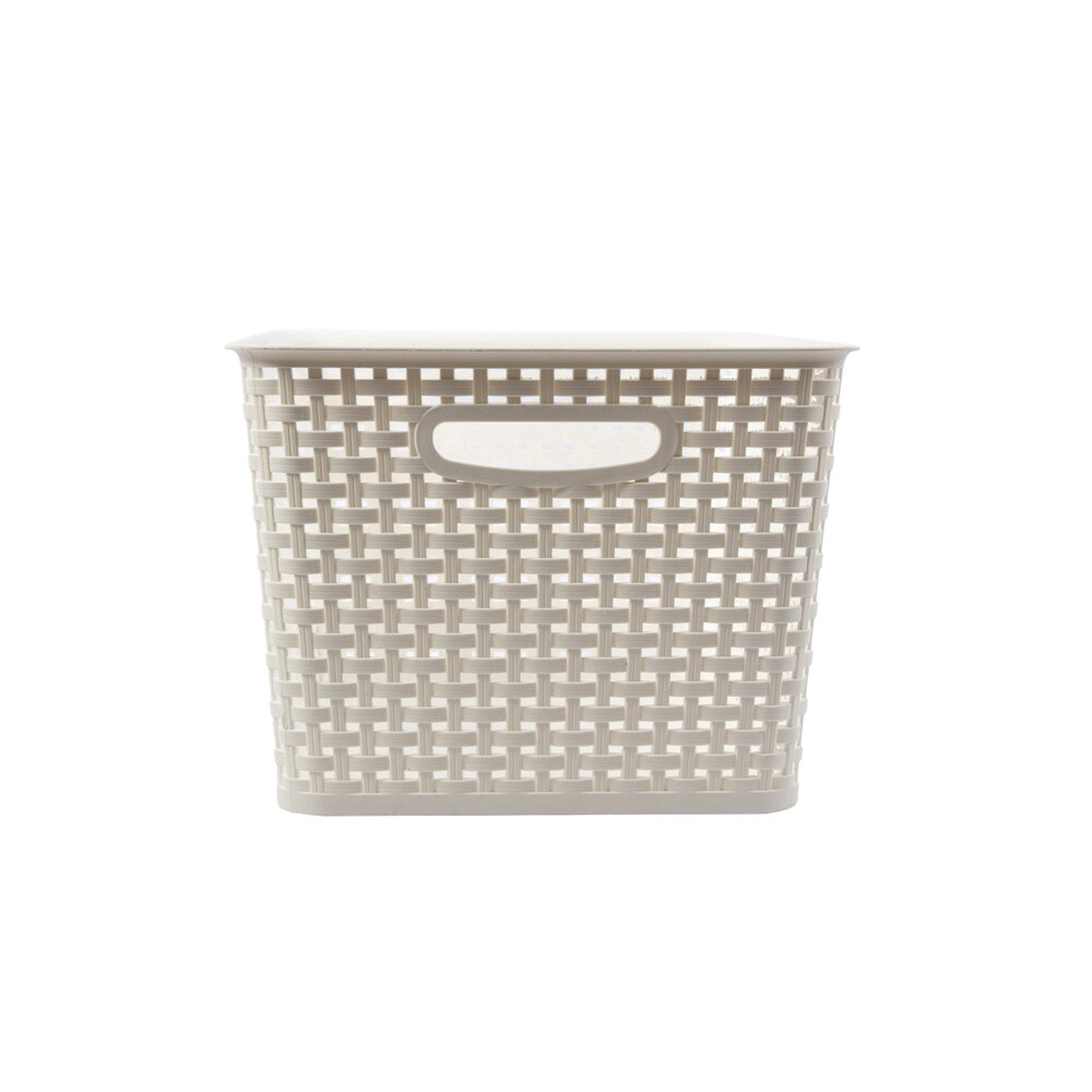 Discountershop Witte Opbergbak 36cm x 29.5cm x22cm | 17L | Kunststof Opbergmand Zonder Deksel | Eenvoudige Opslag Betrouwbaar Gebruik | Ideaal voor Keuken, Badkamer, Speelgoed en Meer! Discountershop Witte Opbergbak 36cm x 29.5cm x22cm | 17L | Kunststof Opbergmand Zonder Deksel | Eenvoudige Opslag Betrouwbaar Gebruik | Ideaal voor Keuken, Badkamer, Speelgoed en Meer!