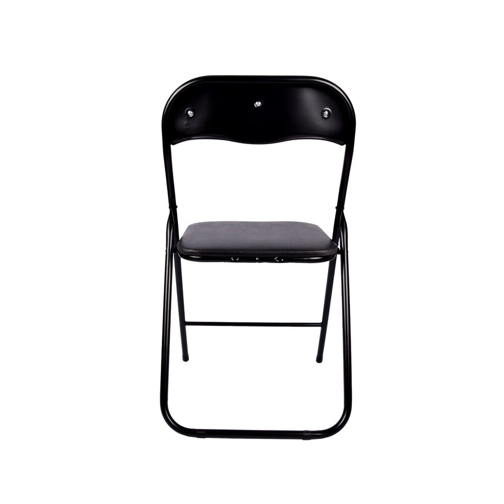 Discountershop Flexible Foldable Chair | Compact, Sturdy | 37.5cm x 39cm x 78.5cm | Ideal for Study, Dining, Camping and Gardening |  Folding chair for Indoor and outdoor use