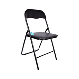 Discountershop Flexible Foldable Chair | Compact, Sturdy | 37.5cm x 39cm x 78.5cm | Ideal for Study, Dining, Camping and Gardening |  Folding chair for Indoor and outdoor use