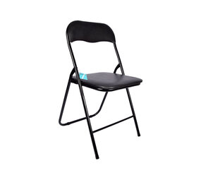 Discountershop Flexible Foldable Chair | Compact, Sturdy | 37.5cm x 39cm x 78.5cm | Ideal for Study, Dining, Camping and Gardening |  Folding chair for Indoor and outdoor use
