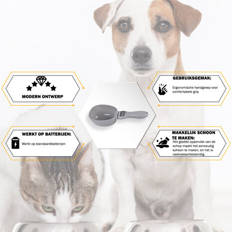 Discountershop Digitale Voerscheppen Voor Hond Lepel | 1 Stuk | 3V CR2032 Batterij Vereist | 9cm x 23cm x 5cm | Grijs | Elektronische Weegschaal Maatschepjes Voor Huisdieren | ABS Materiaal | Digitale Voedsel Maatschep Discountershop Digitale Voerscheppen Voor Hond Lepel | 1 Stuk | 3V CR2032 Batterij Vereist | 9cm x 23cm x 5cm | Grijs | Elektronische Weegschaal Maatschepjes Voor Huisdieren | ABS Materiaal | Digitale Voedsel Maatschep