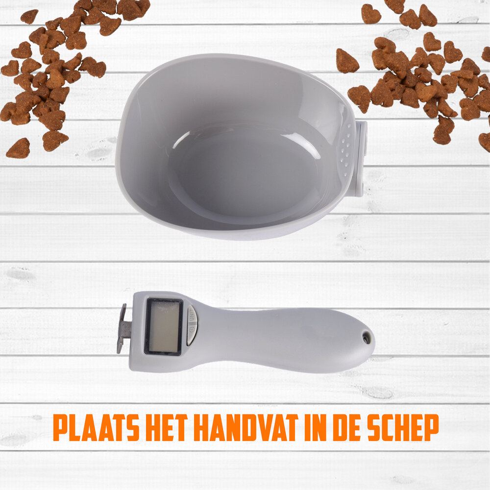 Discountershop Digitale Voerscheppen Voor Hond Lepel | 1 Stuk | 3V CR2032 Batterij Vereist | 9cm x 23cm x 5cm | Grijs | Elektronische Weegschaal Maatschepjes Voor Huisdieren | ABS Materiaal | Digitale Voedsel Maatschep Discountershop Digitale Voerscheppen Voor Hond Lepel | 1 Stuk | 3V CR2032 Batterij Vereist | 9cm x 23cm x 5cm | Grijs | Elektronische Weegschaal Maatschepjes Voor Huisdieren | ABS Materiaal | Digitale Voedsel Maatschep