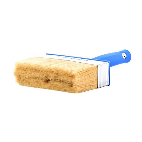 Discountershop Blokkwast Blauw | Duurzame Kunststof Verfborstel | 14x4x23cm | Voor Wanden Plafonds Houtverf Schuur Hek Vloer | Varkenshaar en Synthetische Haren | Geschikt voor Water en Olie | Een Kwast van Luxe Discountershop Blokkwast Blauw | Duurzame Kunststof Verfborstel | 14x4x23cm | Voor Wanden Plafonds Houtverf Schuur Hek Vloer | Varkenshaar en Synthetische Haren | Geschikt voor Water en Olie | Een Kwast van Luxe