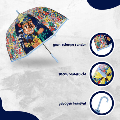 Paw Patrol Umbrella | children's umbrella | Diameter - 66 cm | Polyester\aluminium | Folding umbrella | Sturdy umbrella Paw Patrol Umbrella | children's umbrella | Diameter - 66 cm | Polyester\aluminium | Folding umbrella | Sturdy umbrella