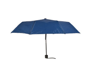 Discountershop Robuuste Stormparaplu van Aluminium Frame | Opvouwbaar | Navy Blauw | 53cm Breed | 8 Ribben