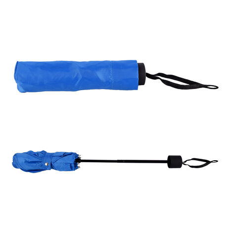 Discountershop Foldable Umbrella of High Quality | Large Format | Aluminum Frame | Blue | 90x51 cm | 8 Ribs Discountershop Foldable Umbrella of High Quality | Large Format | Aluminum Frame | Blue | 90x51 cm | 8 Ribs
