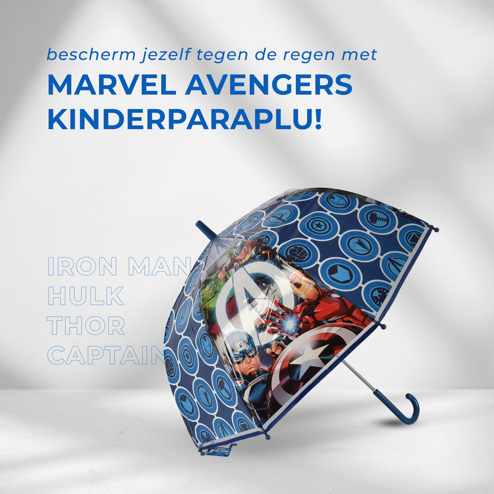 Discountershop Umbrella | children's umbrella | Diameter 71 cm | Sturdy umbrella | Blue | PVC | 68cm*20cm*10cm Discountershop Umbrella | children's umbrella | Diameter 71 cm | Sturdy umbrella | Blue | PVC | 68cm*20cm*10cm