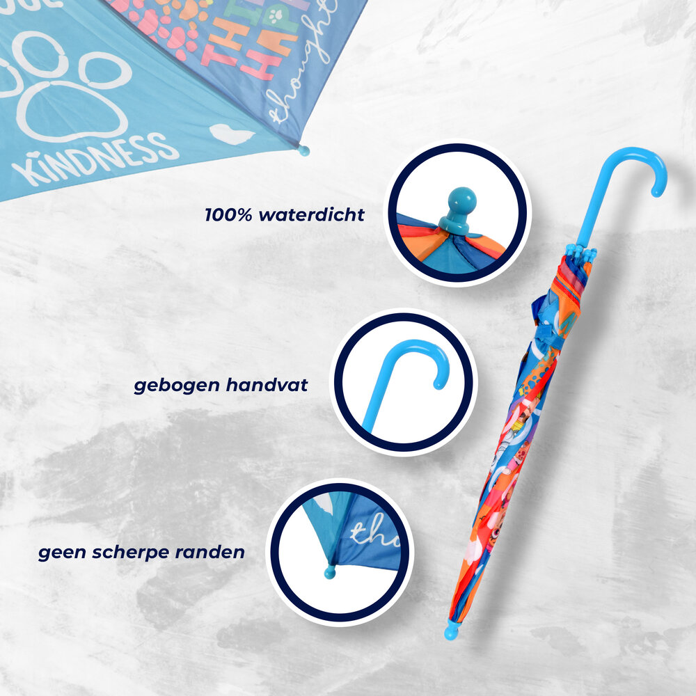 Discountershop Child-friendly Rain Umbrella - Durable Aluminum Frame - Foldable - 45cm Diameter - Perfect for Rainy Days! Discountershop Child-friendly Rain Umbrella - Durable Aluminum Frame - Foldable - 45cm Diameter - Perfect for Rainy Days!