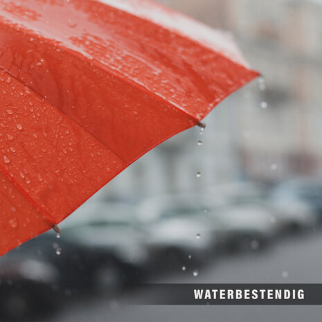 Discountershop Protect yourself from the elements in style: 2 Large Automatic Orange Umbrellas - Folding umbrella - Diameter – 102cm