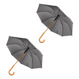 Discountershop Opvouwbare Paraplu Set - Automatisch, Transparant, 98 cm Diameter - Met Grijs Aluminium Frame - 2 Stuks Discountershop Opvouwbare Paraplu Set - Automatisch, Transparant, 98 cm Diameter - Met Grijs Aluminium Frame - 2 Stuks