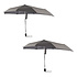 Duo Gray Storm Umbrellas - Large, Sturdy and Foldable - Aluminum Frame - Polyester Pongee Cloth - 107cm Diameter Duo Gray Storm Umbrellas - Large, Sturdy and Foldable - Aluminum Frame - Polyester Pongee Cloth - 107cm Diameter