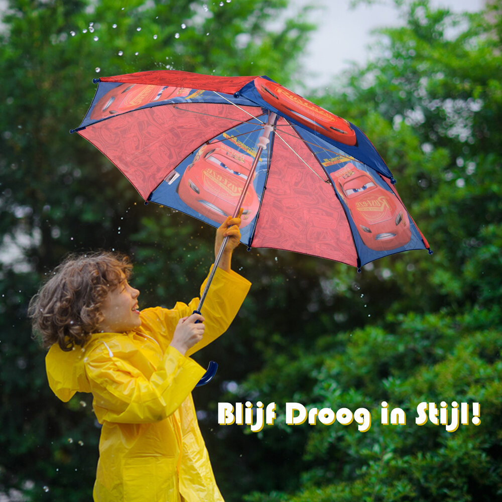 Merkloos Dark Blue & Red Umbrella | 55.5cm Length | Metal & Polyester | Non-Automatic | 68cm Width | Umbrella for Children from 3 Years Old | Suitable for Boys and Girls Merkloos Dark Blue & Red Umbrella | 55.5cm Length | Metal & Polyester | Non-Automatic | 68cm Width | Umbrella for Children from 3 Years Old | Suitable for Boys and Girls