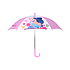 Light Purple Girls Umbrella | Compact and Non-Automatic | Metal and Polyester | Suitable for Children from 3 Years | Beautiful Disney Princess Design
