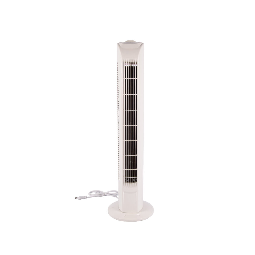 Merkloos Best Energy-Efficient Tower Fan | 3-Speed Standing Fan with Oscillation | ~45W | 220-240V/50HZ | White Quiet Tower Fan Fan | 78cm Height Merkloos Best Energy-Efficient Tower Fan | 3-Speed Standing Fan with Oscillation | ~45W | 220-240V/50HZ | White Quiet Tower Fan Fan | 78cm Height