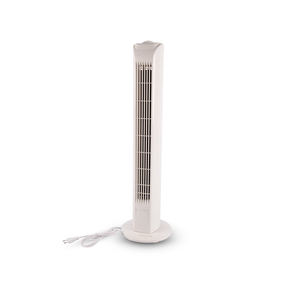 Merkloos Krachtige Witte Torenventilator | 45W | 220-240V/50HZ | 3 Snelheden | 3 Oscillatiestanden | Staande Ventilator voor Optimaal Luchtstroom Merkloos Krachtige Witte Torenventilator | 45W | 220-240V/50HZ | 3 Snelheden | 3 Oscillatiestanden | Staande Ventilator voor Optimaal Luchtstroom