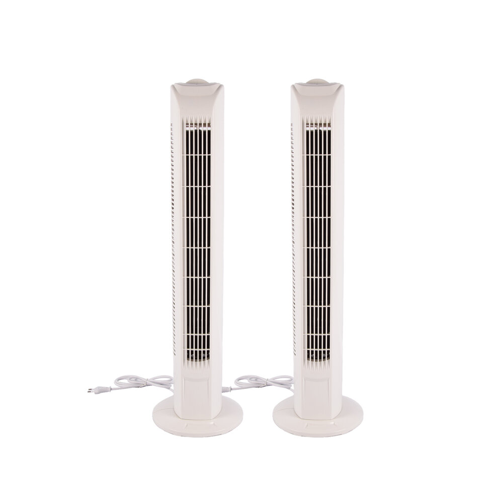 Merkloos White Best Cooling Tower Fan | 78cm Height | 12cm Width | 45W | 220-240V/50Hz | Best Cooling Tower Fan | Air Circulating Fans | Best Fan for Bedroom | Best Budget Tower Fan With 3 Oscillation Speeds