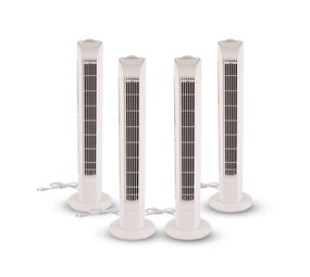 Merkloos Witte Geruisloze Staande Ventilator met Krachtige Luchtstroom | 78cm Hoog | 3 Snelheden | 3 Oscillatie Snelheden | 45W | Torenventilator Geschikt Voor Aromatherapie | Ideaal voor Grote Slaapkamers en Kantoor Merkloos Witte Geruisloze Staande Ventilator met Krachtige Luchtstroom | 78cm Hoog | 3 Snelheden | 3 Oscillatie Snelheden | 45W | Torenventilator Geschikt Voor Aromatherapie | Ideaal voor Grote Slaapkamers en Kantoor