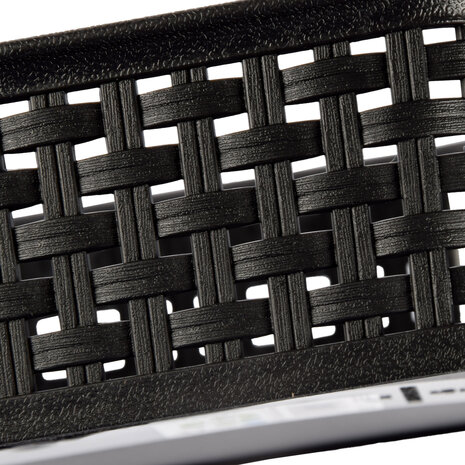 Discountershop 3x Mini Storage Basket | Storage tray |1.65 liters | Black storage box 20 x 12 x 6 cm Rattan Discountershop 3x Mini Storage Basket | Storage tray |1.65 liters | Black storage box 20 x 12 x 6 cm Rattan