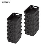Discountershop Donkere manden met Handgrepen - Handzaam en Elegant - 20cm x 15cm x 6cm - 12 stuks – Bewaaremmers Discountershop Donkere manden met Handgrepen - Handzaam en Elegant - 20cm x 15cm x 6cm - 12 stuks – Bewaaremmers