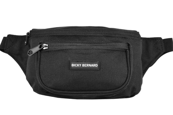 Bicky Bernard  Unisex Heuptas Zwart | 13cm x 30cm | Nylon Heuptas Voor Wandelen Reizen Sporten | Crossbody Phone Pouch en Paspoorthouder voor Dames & Heren | 3 Compartimenten | Niet Geschikt voor Laptop | Sport Heuptas Bicky Bernard  Unisex Heuptas Zwart | 13cm x 30cm | Nylon Heuptas Voor Wandelen Reizen Sporten | Crossbody Phone Pouch en Paspoorthouder voor Dames & Heren | 3 Compartimenten | Niet Geschikt voor Laptop | Sport Heuptas