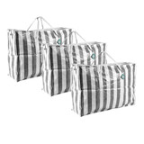 Discountershop Shopper Tas met Rits en Stevig Handvatten | 125 L | Set van 3 | Duurzame Polyester | 80cm x 58cm x 28cm | Goedkope shopper Tas voor Opslag Verhuizen en Reizen | Veilige Opslag Voor Uw Reisbenodigdheden met Waterdichte Shopper met Rits Discountershop Shopper Tas met Rits en Stevig Handvatten | 125 L | Set van 3 | Duurzame Polyester | 80cm x 58cm x 28cm | Goedkope shopper Tas voor Opslag Verhuizen en Reizen | Veilige Opslag Voor Uw Reisbenodigdheden met Waterdichte Shopper met Rits
