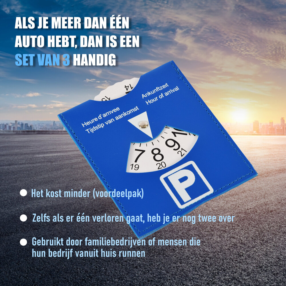 Discountershop Parkeerschijf 3 Stuks Parkeerkaart Blauw van Hoogwaardig Plastic | Parkeren in de Blauwe Zone | 15 cm x 12 cm | Parkeerkaart  Kopen | Parkeerschijven | Blauwe Schijf Kopen Discountershop Parkeerschijf 3 Stuks Parkeerkaart Blauw van Hoogwaardig Plastic | Parkeren in de Blauwe Zone | 15 cm x 12 cm | Parkeerkaart  Kopen | Parkeerschijven | Blauwe Schijf Kopen