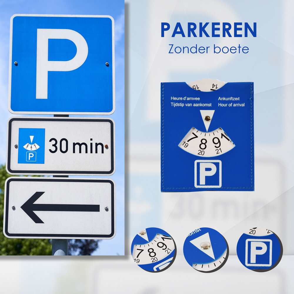 Discountershop Parkeerschijf 3 Stuks Parkeerkaart Blauw van Hoogwaardig Plastic | Parkeren in de Blauwe Zone | 15 cm x 12 cm | Parkeerkaart  Kopen | Parkeerschijven | Blauwe Schijf Kopen Discountershop Parkeerschijf 3 Stuks Parkeerkaart Blauw van Hoogwaardig Plastic | Parkeren in de Blauwe Zone | 15 cm x 12 cm | Parkeerkaart  Kopen | Parkeerschijven | Blauwe Schijf Kopen