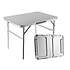 Weerbestendige Buiten Klaptafel | 75cm x 55cm x 60cm | Campingtafel Inklapbare voor Buiten | Opvouwbare Tuintafel met Handvat | Stevige Aluminium en Kunststof | Klaptafel met 2 Verstelbare Hoogtes | Tuintafel Inklapbaar Geschikt voor 1-2 Personen Weerbestendige Buiten Klaptafel | 75cm x 55cm x 60cm | Campingtafel Inklapbare voor Buiten | Opvouwbare Tuintafel met Handvat | Stevige Aluminium en Kunststof | Klaptafel met 2 Verstelbare Hoogtes | Tuintafel Inklapbaar Geschikt voor 1-2 Personen