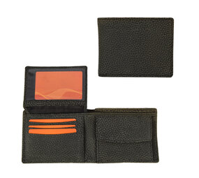 Merkloos Elegante Leren Portemonnee | Zwart/Grijs | Compact Design | 12.5cm x 9.5cm x 2cm | 6 Kaarthouders | 2 Verborgen Vakken | 2 Ruime Biljetvakken | Ritsvak voor Munten & ID-Vak | Ideaal als Portefeuille Cadeau Merkloos Elegante Leren Portemonnee | Zwart/Grijs | Compact Design | 12.5cm x 9.5cm x 2cm | 6 Kaarthouders | 2 Verborgen Vakken | 2 Ruime Biljetvakken | Ritsvak voor Munten & ID-Vak | Ideaal als Portefeuille Cadeau