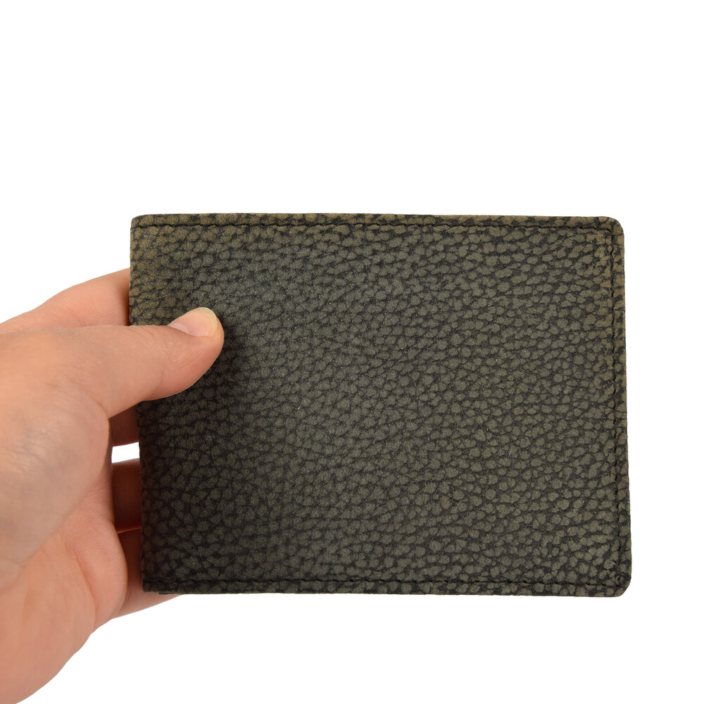Merkloos Black/Grey Leather Billfold Wallet | 12.5cm x 2cm x 9.5cm | Wallet Card Holder with 6 Card Slots | 2 Spacious Bill Compartments for Large Bills | Zippered Coin Compartment for 1 Euro | 2 Hidden Pockets | 1 Clear Pocket | Ladies Billfolds Merkloos Black/Grey Leather Billfold Wallet | 12.5cm x 2cm x 9.5cm | Wallet Card Holder with 6 Card Slots | 2 Spacious Bill Compartments for Large Bills | Zippered Coin Compartment for 1 Euro | 2 Hidden Pockets | 1 Clear Pocket | Ladies Billfolds