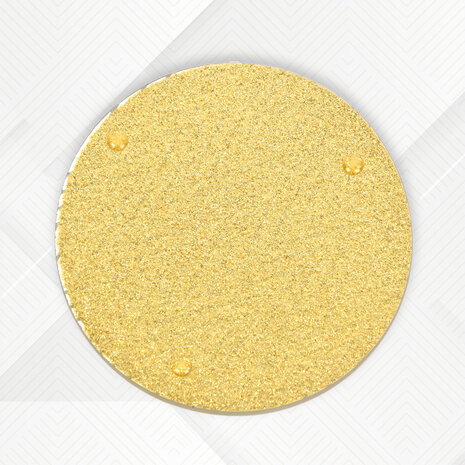 Merkloos Glazen Kaarshouder Goud met Witte Kleur en Gouden Ornamenten | 10cm Diameter | 1cm Hoogte | Ronde Vorm | 1 Stuk Onderzetters | Perfect als Decoratie of Onderzetters Merkloos Glazen Kaarshouder Goud met Witte Kleur en Gouden Ornamenten | 10cm Diameter | 1cm Hoogte | Ronde Vorm | 1 Stuk Onderzetters | Perfect als Decoratie of Onderzetters