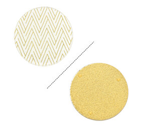 Merkloos Elegant White and Gold Round Glass Coasters | 10cm Diameter | 1cm Height | Perfect as Elegant Candle Holders | Glass Coasters for Table Decorations Merkloos Elegant White and Gold Round Glass Coasters | 10cm Diameter | 1cm Height | Perfect as Elegant Candle Holders | Glass Coasters for Table Decorations