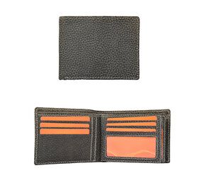 Merkloos Elevate Your Essentials: Sleek Men's Leather Wallet | 12cm x 9.5cm x 2cm | Multi-Functional Card Holder Wallet With 8 Slots | 3 Compartments & More | Stylish Black/Grey Card Wallet For Modern Gentleman Merkloos Elevate Your Essentials: Sleek Men's Leather Wallet | 12cm x 9.5cm x 2cm | Multi-Functional Card Holder Wallet With 8 Slots | 3 Compartments & More | Stylish Black/Grey Card Wallet For Modern Gentleman