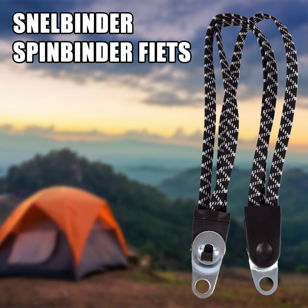 Discountershop Snelbinder Spinbinder Fiets – Zwarte Bagagespin met Metalen Haken – Verstelbare en Sterke Fietsspin voor Motor, Fiets & Scooter – 55cm x 3cm Discountershop Snelbinder Spinbinder Fiets – Zwarte Bagagespin met Metalen Haken – Verstelbare en Sterke Fietsspin voor Motor, Fiets & Scooter – 55cm x 3cm