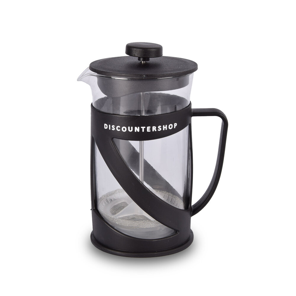 Discountershop Coffee and tea maker | black&transparent | 600ml | plastic & glass | Tea machine | Tea maker | 17cm*9cm Discountershop Coffee and tea maker | black&transparent | 600ml | plastic & glass | Tea machine | Tea maker | 17cm*9cm