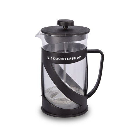 Discountershop Coffee and tea maker | black&transparent | 600ml | plastic & glass | Tea machine | Tea maker | 17cm*9cm Discountershop Coffee and tea maker | black&transparent | 600ml | plastic & glass | Tea machine | Tea maker | 17cm*9cm