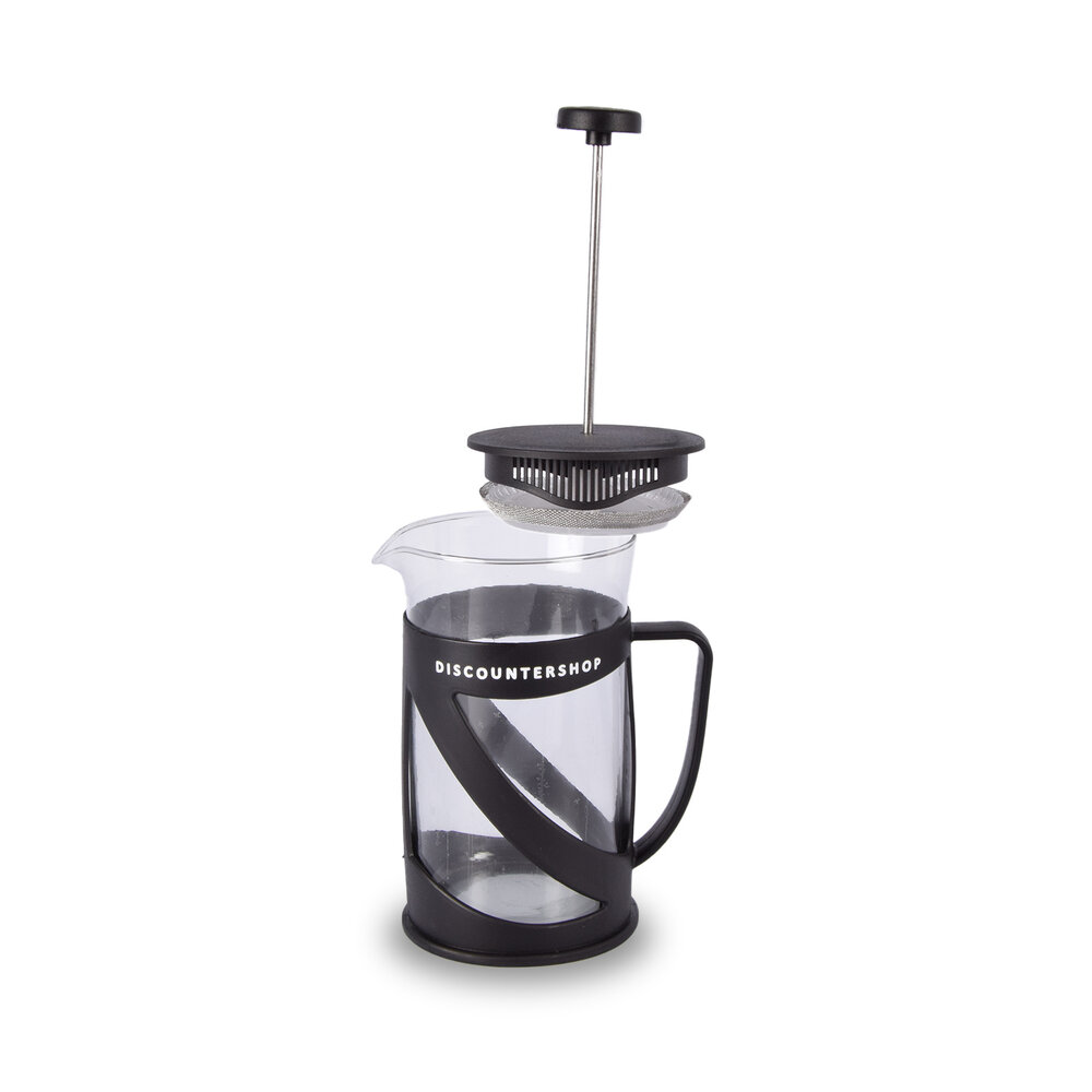Discountershop Coffee and tea maker | black&transparent | 600ml | plastic & glass | Tea machine | Tea maker | 17cm*9cm Discountershop Coffee and tea maker | black&transparent | 600ml | plastic & glass | Tea machine | Tea maker | 17cm*9cm