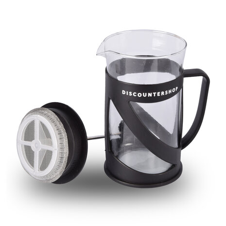 Discountershop Coffee and tea maker | black&transparent | 600ml | plastic & glass | Tea machine | Tea maker | 17cm*9cm Discountershop Coffee and tea maker | black&transparent | 600ml | plastic & glass | Tea machine | Tea maker | 17cm*9cm