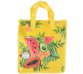 Discountershop Cooler Bag, Picnic Bag, 8L with Tropical Design Discountershop Cooler Bag, Picnic Bag, 8L with Tropical Design