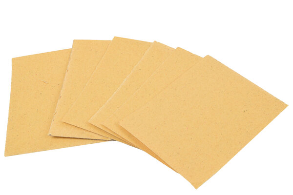 Merkloos Sandpaper Set - 30 Pieces | Sanding Materials for Adults | Fine, Coarse, Metal and Furniture Sandpaper | 9.30x20 cm | Beige