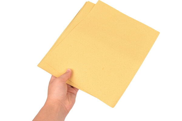 Merkloos Sandpaper Set - 30 Pieces | Sanding Materials for Adults | Fine, Coarse, Metal and Furniture Sandpaper | 9.30x20 cm | Beige